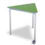 Link Triangular Classroom Tables, Chunky Legs